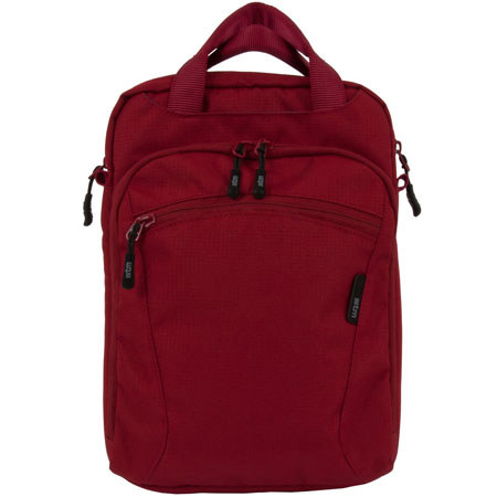 STM Stash iPad shoulder Bag for iPad 1/2, Berry