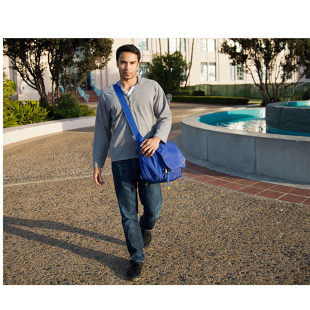 STM Velo 2 Small Laptop Shoulder Bag, Blue