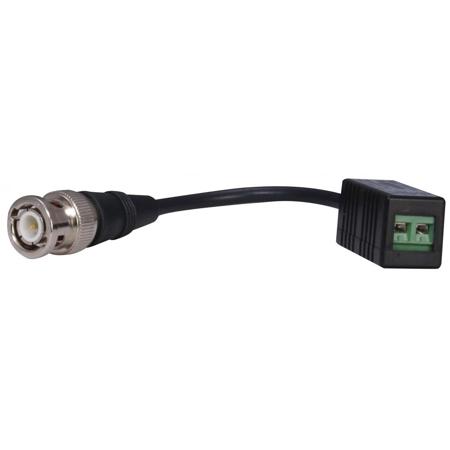 Speco Technologies BNC to Screw Terminal Video Transceiver with Coax Cable