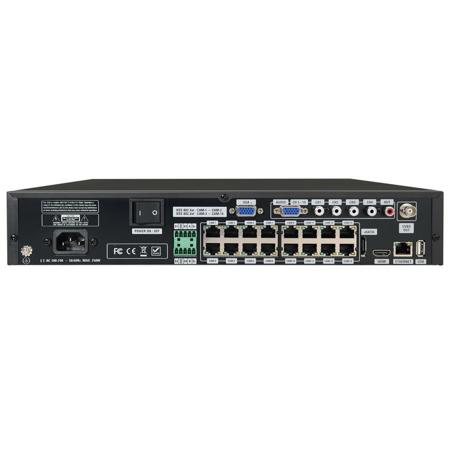Speco Technologies 16 CH H.264 1080p Plug & Play NVR, Built-In PoE & 2TB HDD