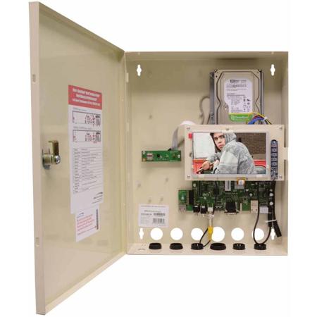 Speco Technologies 4CH H.264 1080p Plug & Play Wall Mount NVR, Monitor & 4TB HDD