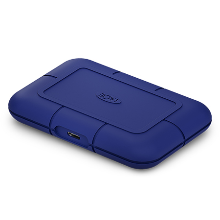 Seagate LaCie Rugged SSD Pro 4TB Thunderbolt 5 External SSD, Blue