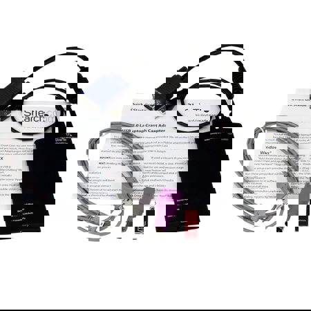 StarTech KVM Console to USB 2.0 Laptop Crash Cart Adapter NOTECONS01