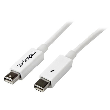 StarTech 0.5m Thunderbolt Cable, 34 AWG, White