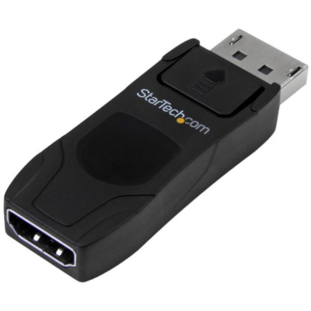 StarTech 4K 20 Pin DisplayPort Male to 19 Pin HDMI Female Adapter