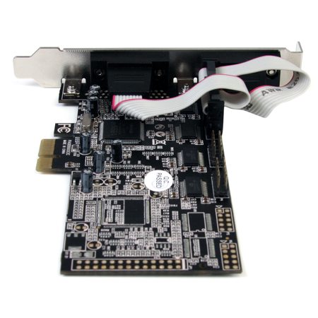 StarTech 4 Port Native PCI Express RS232 Serial Adapter Card with 16550 UART