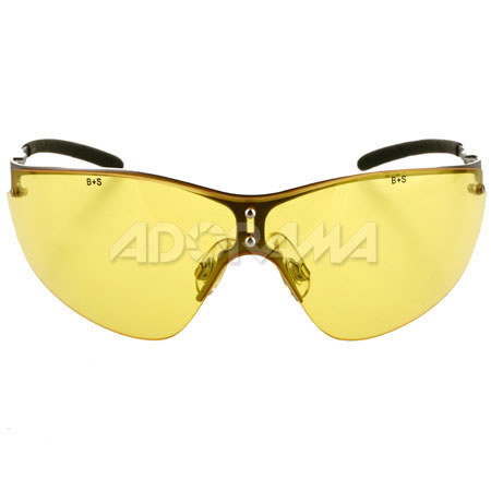 Stoney Point Yellow Metal Frame Sport Glasses