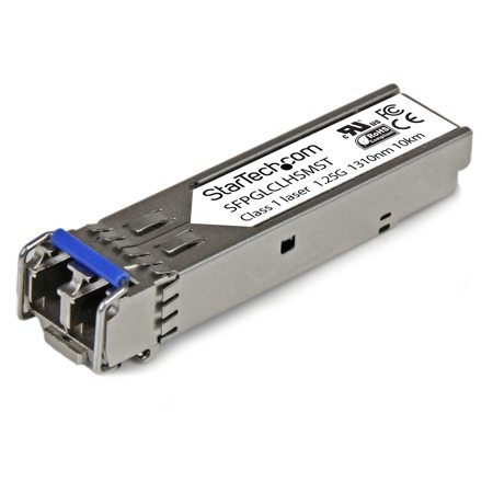 StarTech 10km 1310nm Cisco Compatible Gigabit Fiber SM/MM LC SFP Transceiver Module