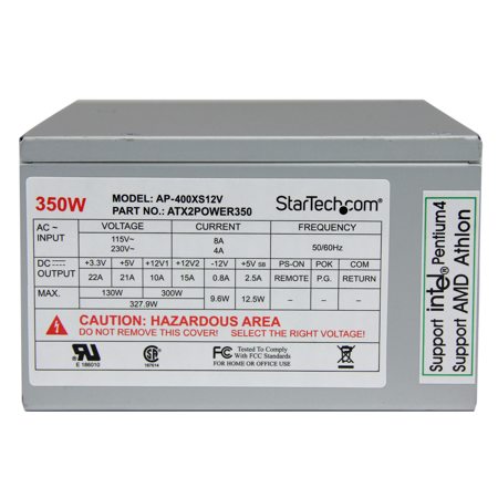 StarTech 350W ATX12V 2.01 Power Supply