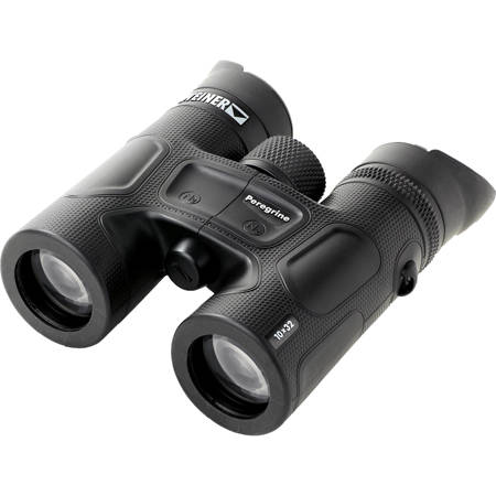 Steiner 10x32 Peregrine Roof Prism Binocular, 6.3 Degree Angle of View, Black