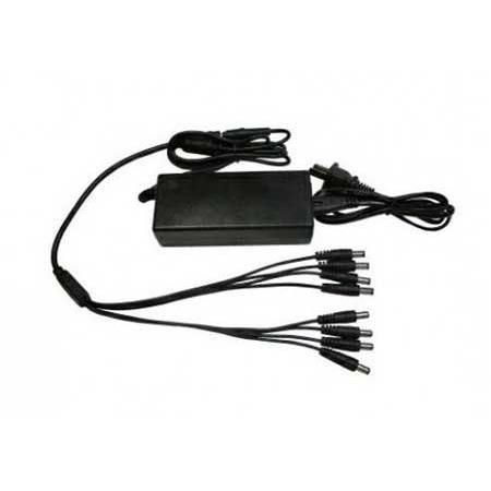 Securitytronix 12VDC 5A 8-Port Power Supply with DC Splitter