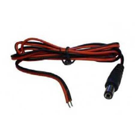 Securitytronix 2.1-5.5mm Male DC Power Connector with 90cm Wire, 24 AWG