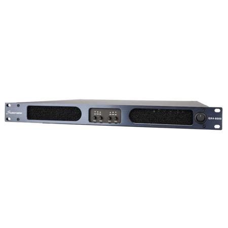 Studiomaster QX4-8000 4x 3400W at 4 Ohms 1U Digital Power Amplifier