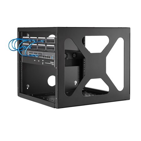 StarTech 8U Sideways Wall-Mount Rack for Servers