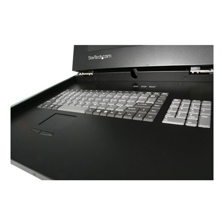 StarTech 15" 1U Folding Rackmount LCD Console with USB and PS/2 Ports