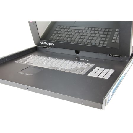 StarTech 17" 1U Folding Rackmount LCD Console with USB and PS/2 Ports