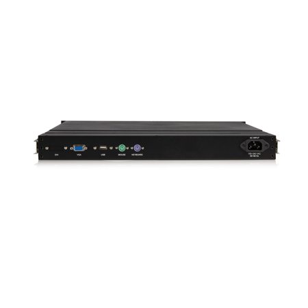 StarTech 19" 1U Folding Rackmount LCD Console with USB and PS/2 Ports
