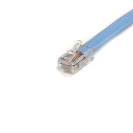 StarTech 6' Cisco Console Rollover Cable, 26 AWG, Blue