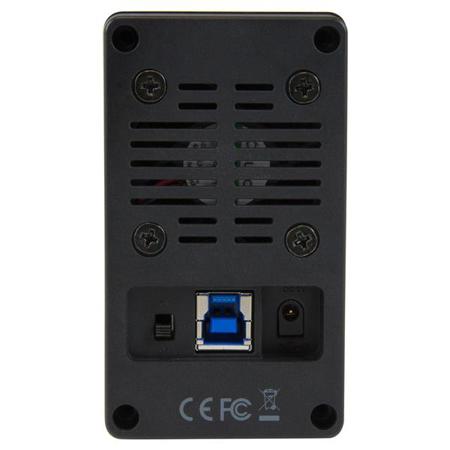 StarTech 2.5" Dual-Bay USB 3.0 to SATA III 6Gbps Hard Drive Enclosure with RAID