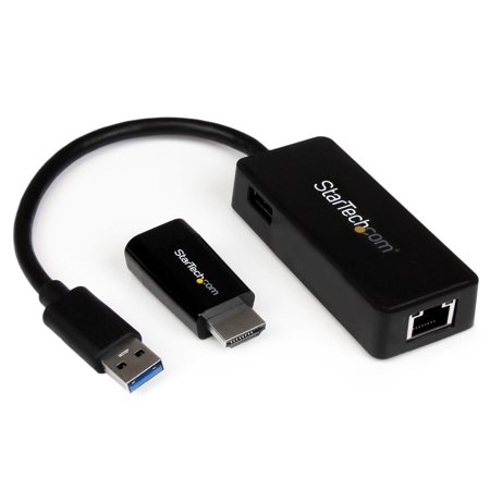StarTech Samsung Chromebook 2/3 Adapter Kit, Includes HDMI to VGA Adapter, USB 3.0 Gigabit Ethernet Adapter
