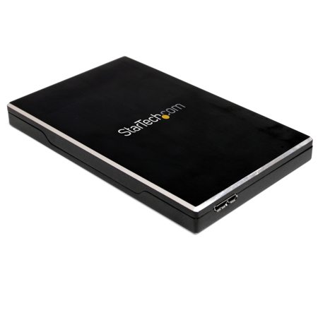StarTech 2.5" USB 3.0 SATA Hard Drive/SSD Enclosure Black