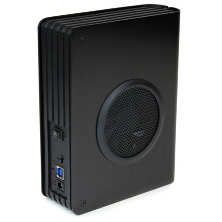 StarTech 3.5" USB 3.0 SATA Hard Drive Enclosure with Fan