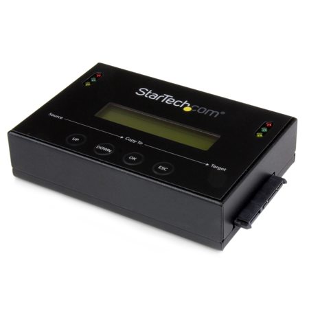 StarTech Standalone 2.5/3.5" SATA Hard Drive Duplicator with Multi HDD/SSD Image Backup Library, 6Gbps Maximum Data Transfer Rate
