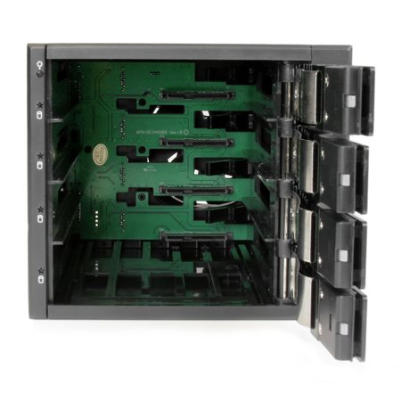 StarTech 4 Bay Aluminum Trayless Hot Swap Mobile Rack Backplane