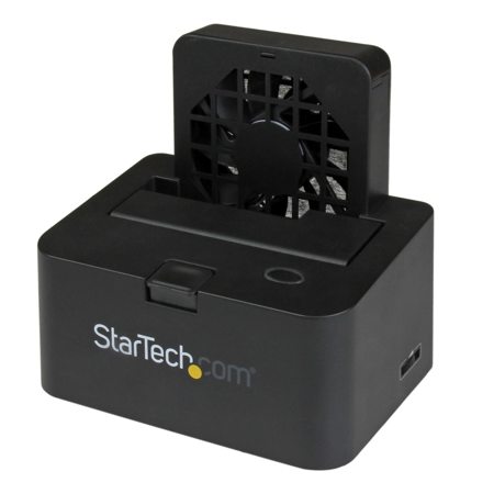StarTech USB 3.0 and eSATA External Docking Station with Cooling Fan for 2.5 and 3.5" SATA III 6Gbps Hard Drives