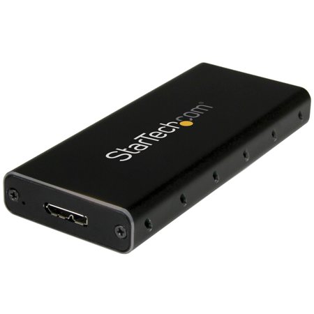 StarTech USB 3.1 10Gbps Gen 2 Aluminum mSATA Drive Enclosure