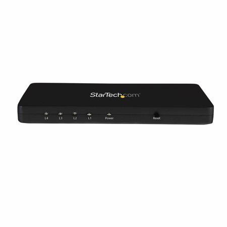 StarTech 4K HDMI 4-Port Video Splitter, 7.1 Surround Sound Audio Support