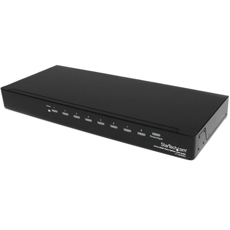 StarTech 8 Port Rack-Mountable High Speed HDMI Video Splitter with Audio