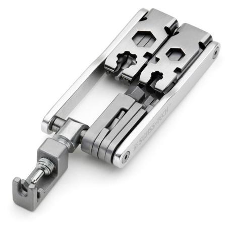 Swiss+Tech Rx20 MFTCSSS-RX Deluxe Cycling Tool Kit, Polished Stainless Steel