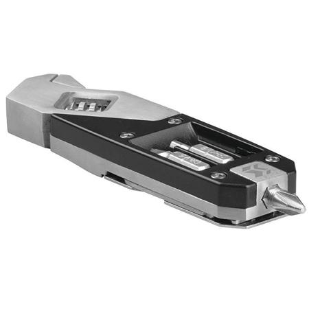 Swiss+Tech XDrive MFTCSBK-AW Wrench Tool Kit, Black & Brushed Stainless Steel