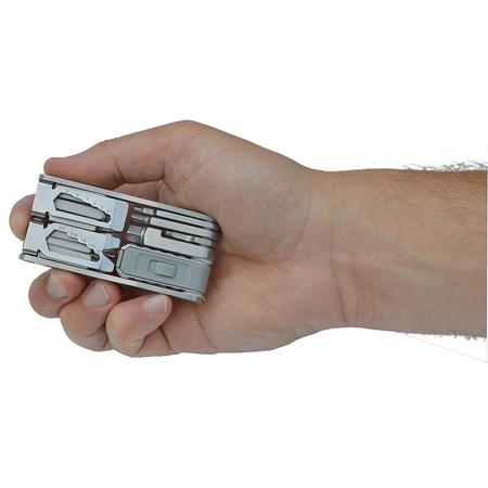 Swiss+Tech Mega-Max MFTCSSS-MGM 15-in-1 Folding Multi-Tool, Stainless Steel