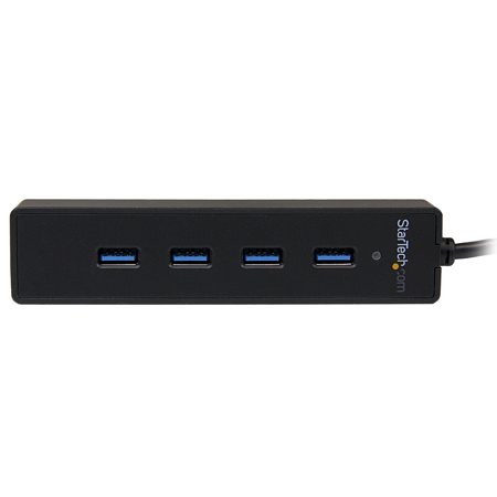StarTech 4 Port SuperSpeed USB 3.0 Hub with Built-in Cable