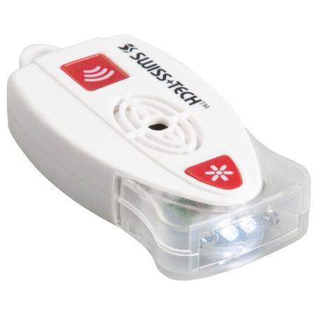 Swiss+Tech BodyGard BGCSWH-PA Personal Alarm, White & Red