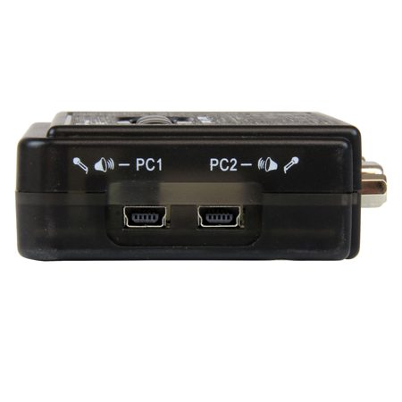 StarTech 2 Port USB KVM Switch Kit with Audio and Cables