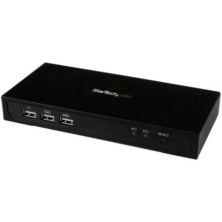 StarTech 2 Port Mini DisplayPort USB 2.0 KVM Switch