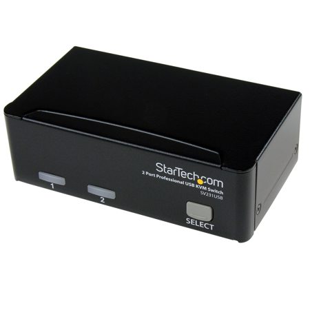 StarTech 2 Port Professional USB KVM Switch Kit with Cables