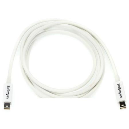 StarTech 2m Thunderbolt Cable, 34 AWG, White