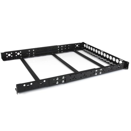StarTech 1U Fixed 19" Adjustable Depth Universal Server Rack Rail