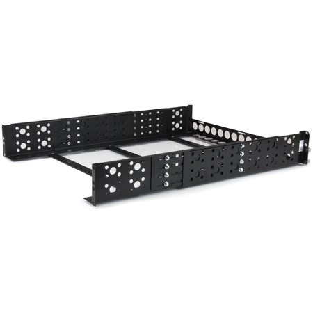StarTech 2U Fixed 19" Adjustable Depth Universal Server Rack Rail