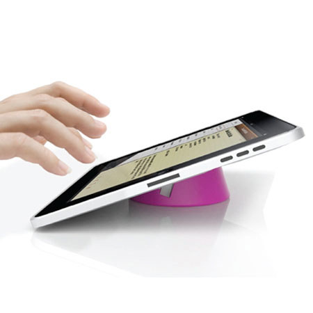 Stump Portable Stand for eReaders, iPads, iPhones &Tablets, Pink