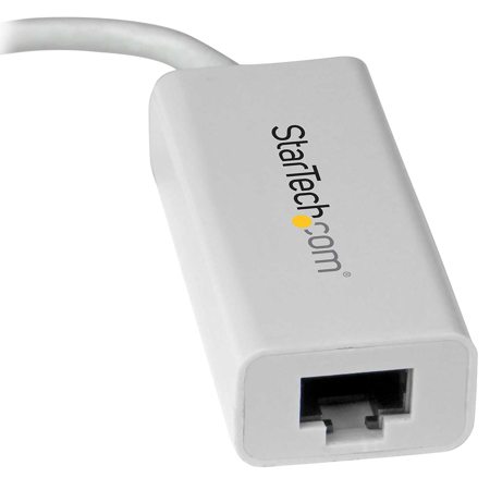 StarTech USB 3.0 Type C to Gigabit Ethernet Network Adapter, White