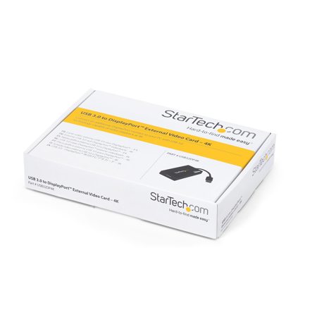 StarTech USB 3.0 to 4K DisplayPort External Multi Monitor Video Graphics Adapter