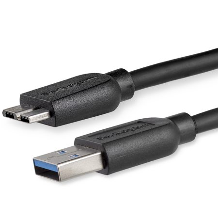 StarTech 6' Slim Micro USB 3.0 Cable, 26/32 AWG