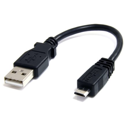 StarTech 6" Micro Cable-A Male to Micro B Male USB Cable, 30 AWG