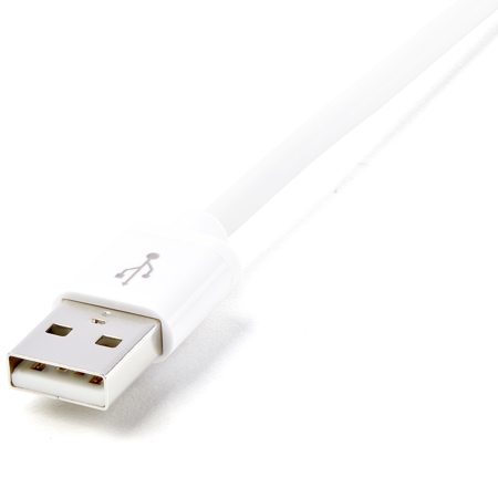 StarTech 2m (6.56') Long Apple 8-pin Lightning Connector to USB Cable, White
