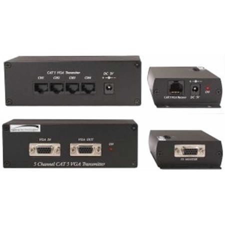 Speco Technologies VGADISTK5 VGA Monitor Distribution Amplifier